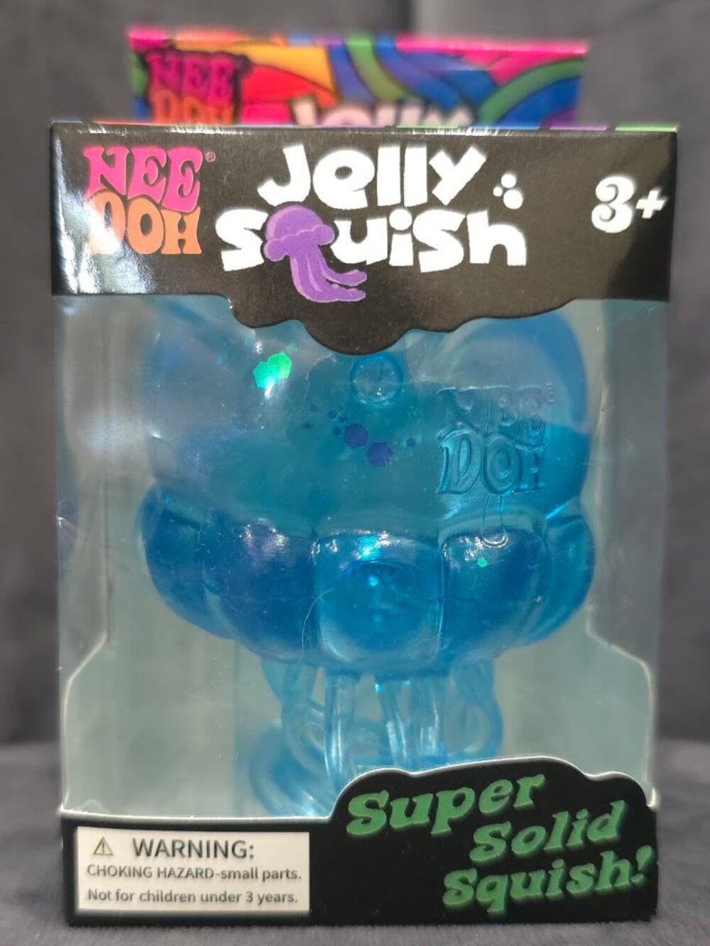 NEEDOH Jelly Squish Jellyfish NEE DOH BLUE Jelly Fish NEW